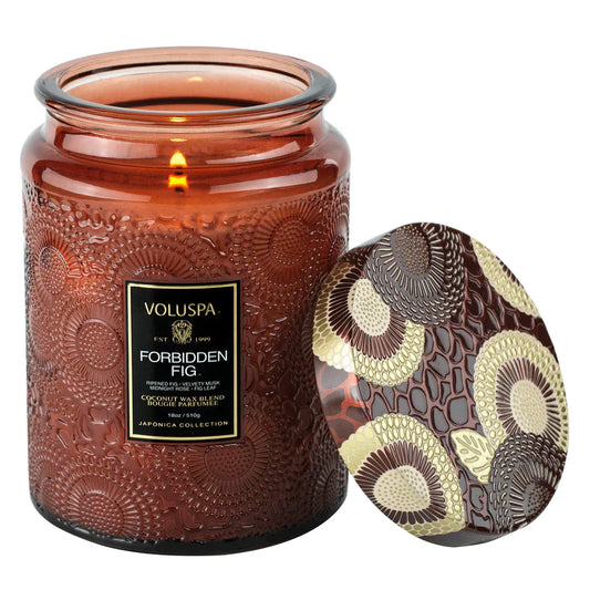Forbidden Fig 18oz Large Jar Candle