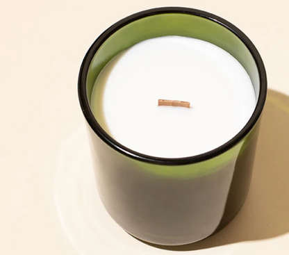 BRIGHTER DAY CANDLE : petitgrain + lemongrass leaves