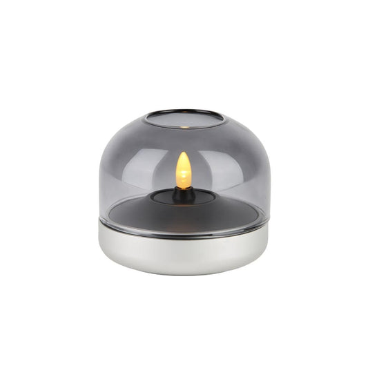 Glow 08 frosted silver  -  Candle Holders  by  Kooduu