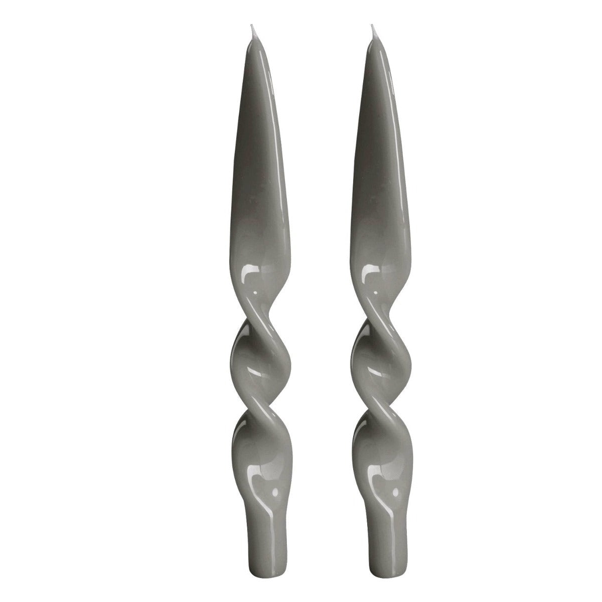 Lacquer Twist Candle Pair-Bespoke Designs