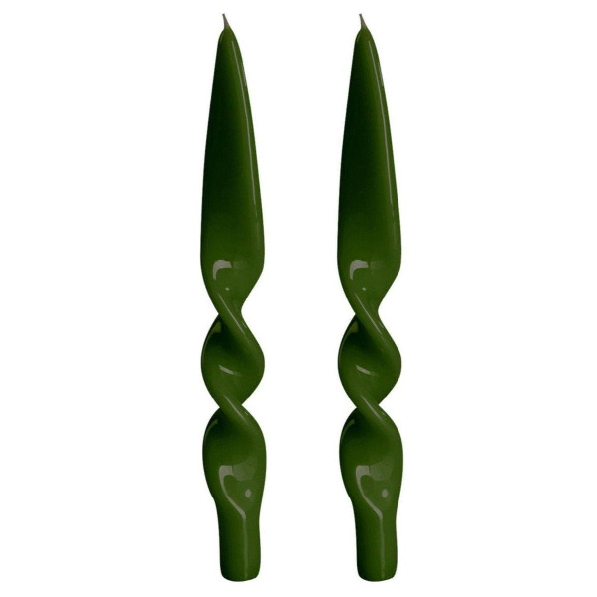 Lacquer Twist Candle Pair-Bespoke Designs