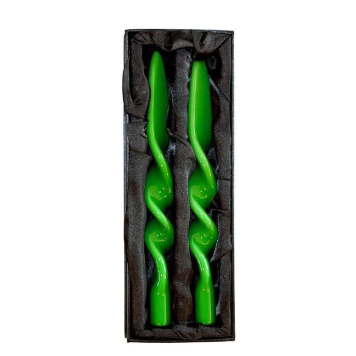 Lacquer Twist Candle Pair-Bespoke Designs