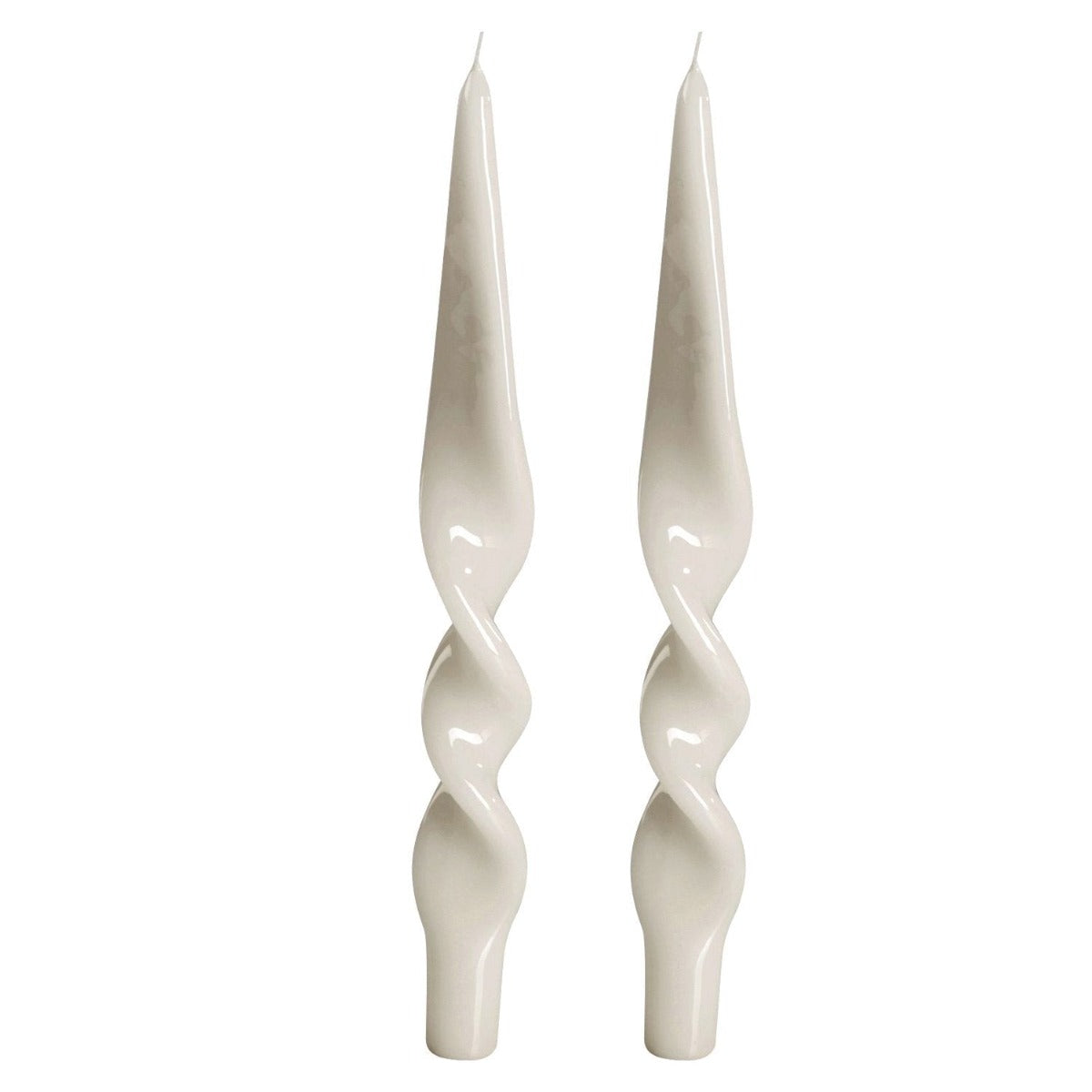 Lacquer Twist Candle Pair-Bespoke Designs