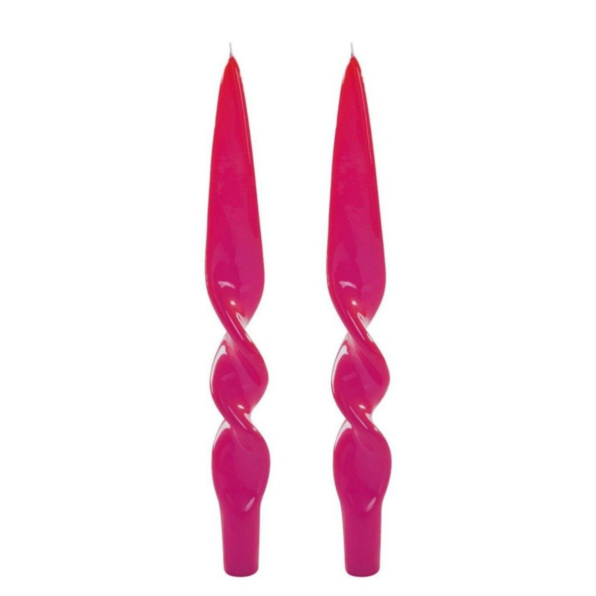 Lacquer Twist Candle Pair-Bespoke Designs