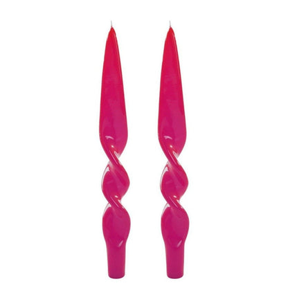 Lacquer Twist Candle Pair-Bespoke Designs