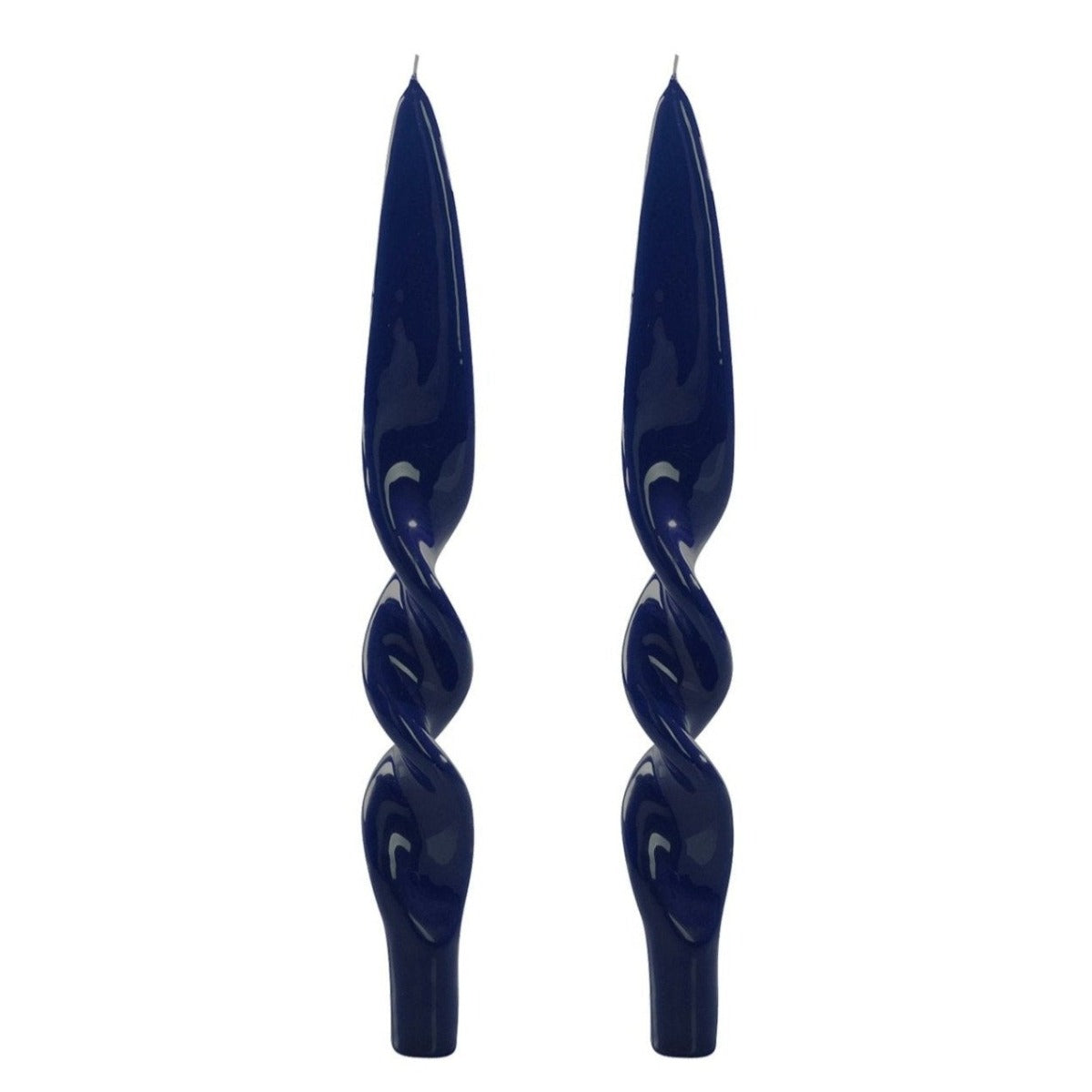 Lacquer Twist Candle Pair-Bespoke Designs