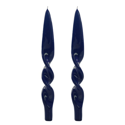 Lacquer Twist Candle Pair-Bespoke Designs
