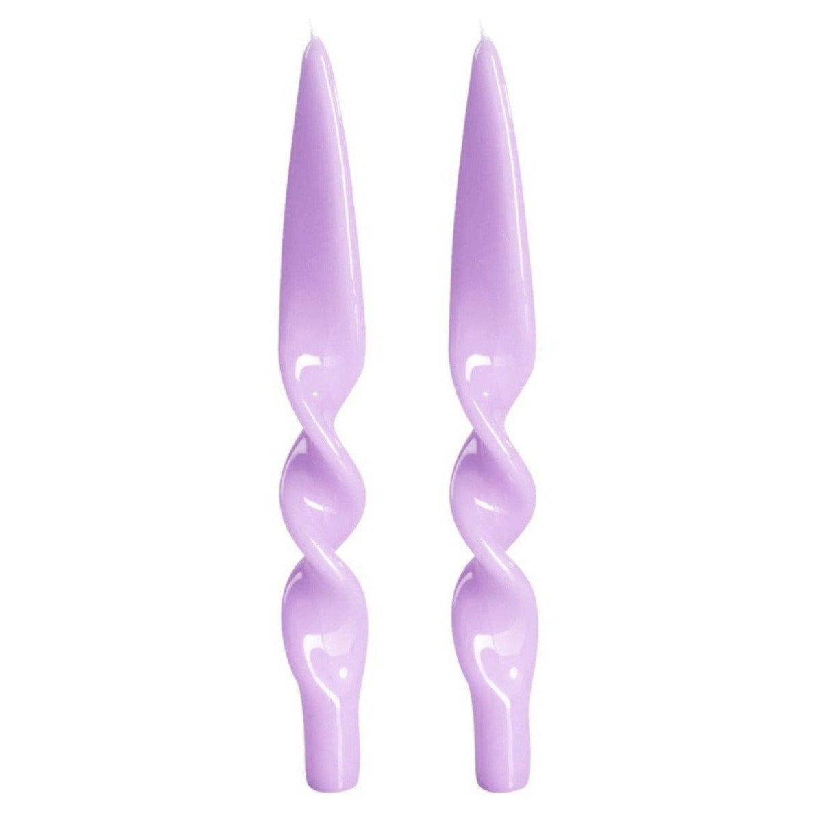 Lacquer Twist Candle Pair-Bespoke Designs