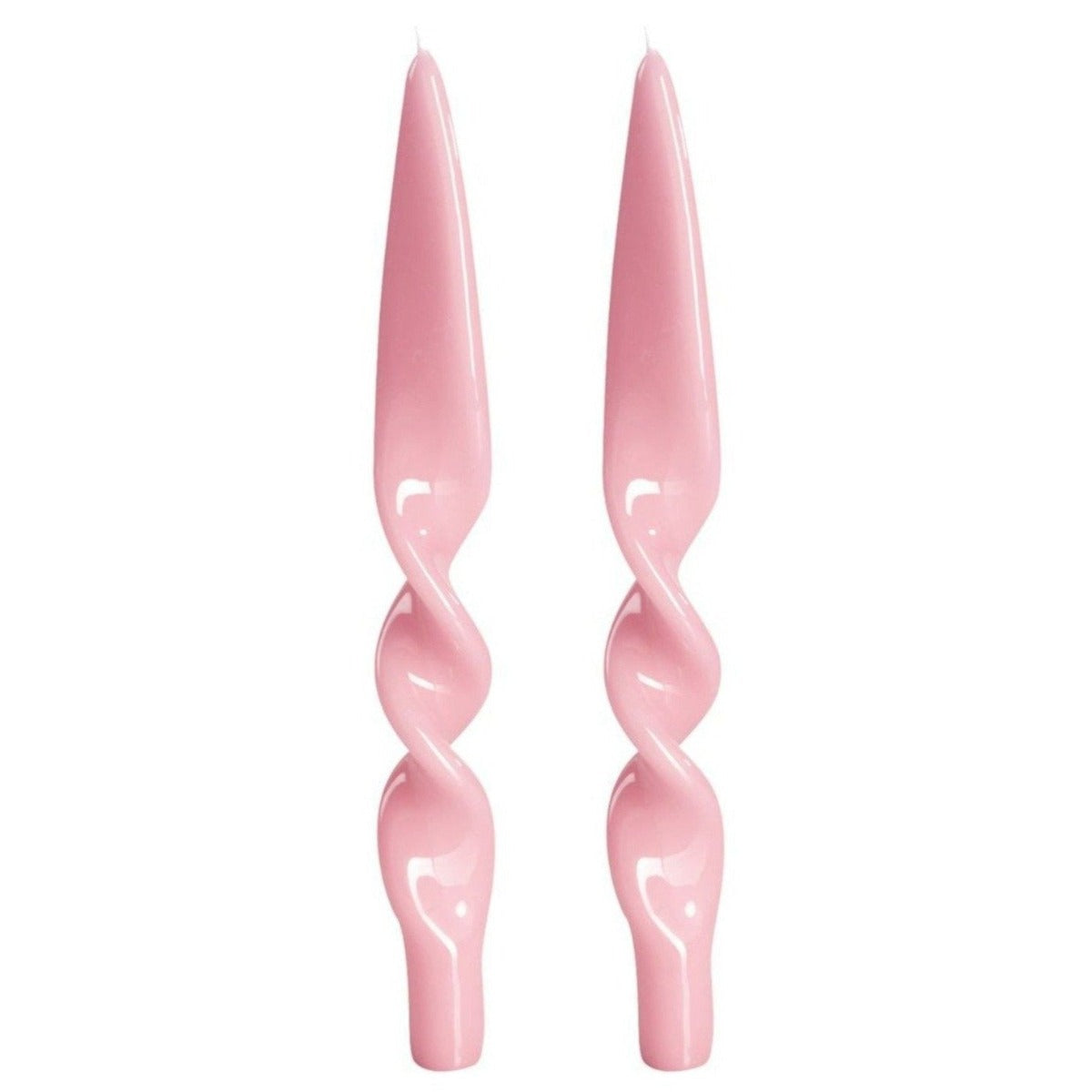 Lacquer Twist Candle Pair-Bespoke Designs