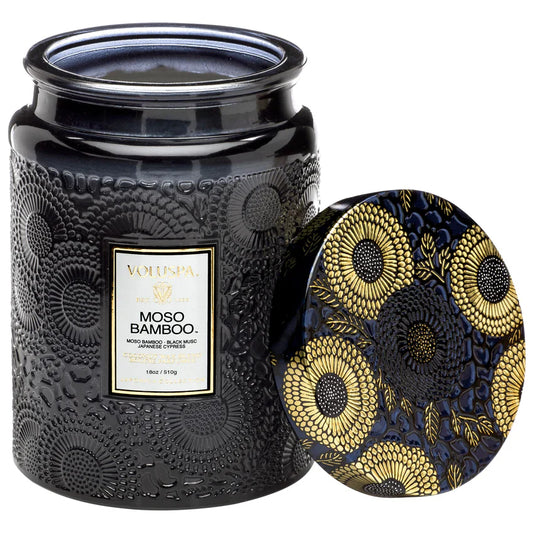 Moso Bamboo 18oz Large Jar Candle