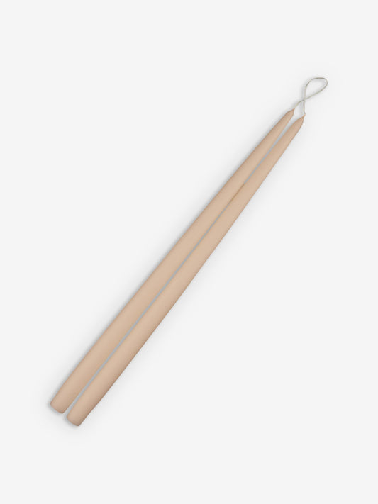 Creative Candles Pair of 15' Tapered Candles by Creative Candles Home Accessories New Candles and Home Fragrance Cafe Au Lait