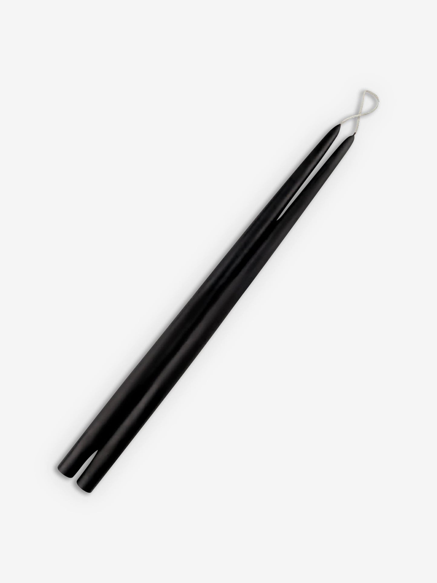 Creative Candles Pair of 15' Tapered Candles by Creative Candles Home Accessories New Candles and Home Fragrance Black