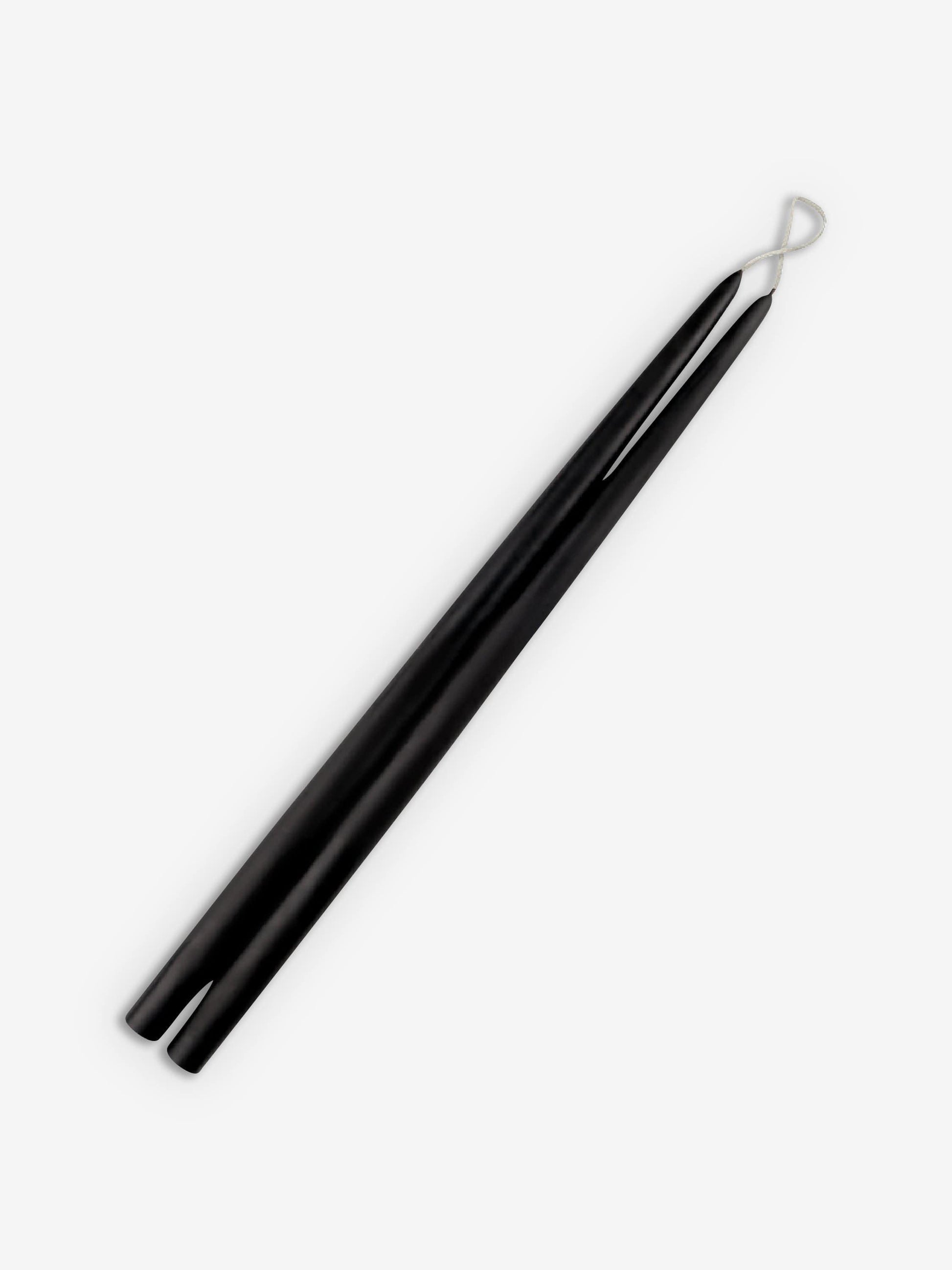 Creative Candles Pair of 15' Tapered Candles by Creative Candles Home Accessories New Candles and Home Fragrance Black