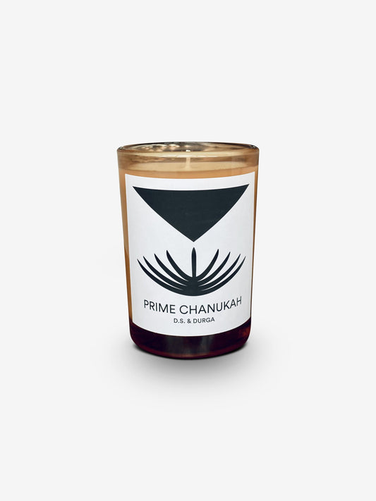 D.S. & Durga Prime Chanukah Candle by D.S. & Durga Home Accessories New Candles and Home Fragrance Candle / White / Wax