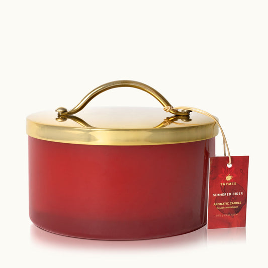 Thymes Simmered Cider 4-wick Candle
