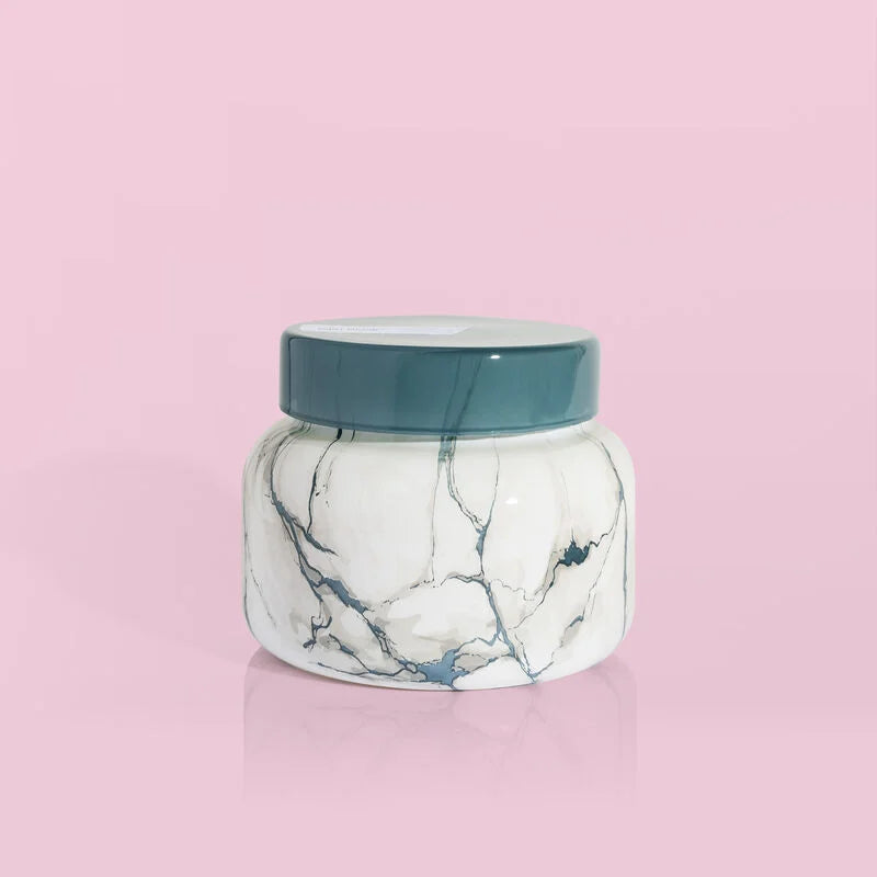 Modern Marble Signature Jar, 19 oz